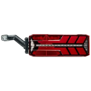 Zadní světlomet Zadní sdružené LED světlo Aspöck EcoLED III 24 V s bočním obrysovým LED světlem – levé