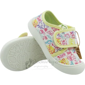 Chlapecké sandály Plátenky D.D.STEP C100-51718A White - vel. 22