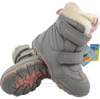 Dívčí zimní obuv Zimní dětská obuv Protetika Alba Grey - vel. 36