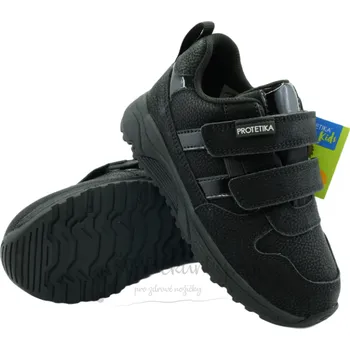 Chlapecké polobotky Dětské celoroční boty Protetika Agi Black - vel. 34