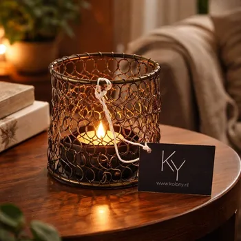 Kukla Homebound by Kolony - Drát na čajovou svíčku kulatý - 6x6cm - stará měď 79655 Nové zboží