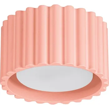 Stropní svítidlo Aura, 1x růžové hliníkové stínítko, (6 cm)