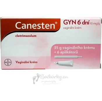 Lék na ženské potíže Canesten 6 tbl vag