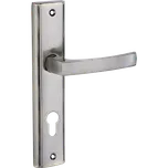 Kuchinox Aria, klika na dveře na dlouhém kování pro cylindrickou vložku, patina, LAV-KAR_412A