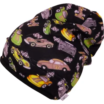 Čepice Chlapecká přechodová podzimní/jarní/zimní čepice černá Rockino 5672