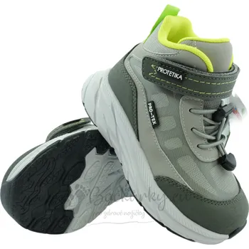 Chlapecké polobotky Dětské celoroční boty Protetika Sten Grey - vel. 38