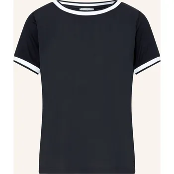 Dámské tričko More & More Dámské Tričko Z Kombinace Materiálů, tmavě modrá...