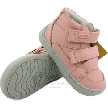Chlapecké polobotky Dětské barefoot boty Protetika DELIA pink - vel. 34