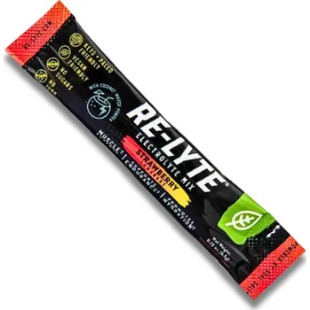 Energetický nápoj Redmond | Re-Lyte® Hydration elektrolyty - Jahodová limonáda Obsah: 1 dávka (sáček 6.5 g) 810 mg sodíku • 400 mg draslíku • 1 280 mg chloridů • 60 mg vápníku • 50 mg hořčíku