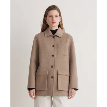 Dámský kabát Kabát Yerse 43603 béžový krátký Velikost: 40