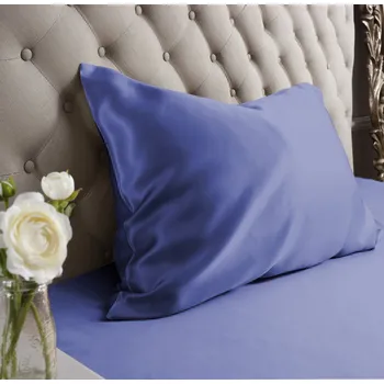 Povlečení Hedvábný povlak na polštář tmavě modrý různé rozměry 19 momme Rozměr: 40x40cm