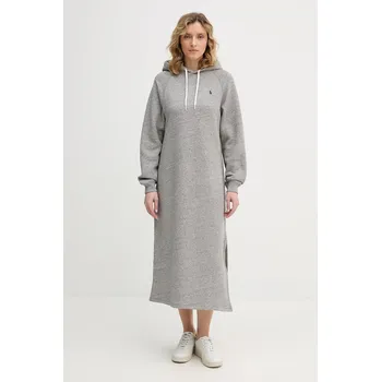 Dámské šaty Šaty Polo Ralph Lauren Knit 211972699 šedá 09X, vel. XS