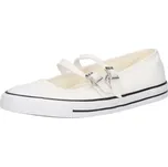 CONVERSE Baleríny s řemínky CHUCK TAYLOR ALL STAR bílá