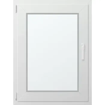 Okno Jednokřídlé plastové okno 65x100