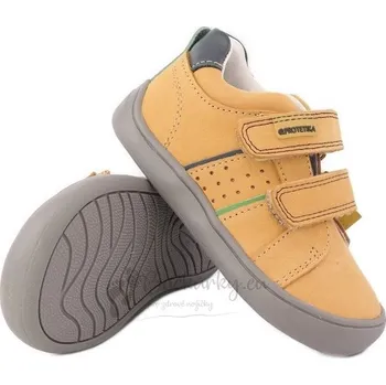 Chlapecké polobotky Dětské barefoot boty Protetika RASEL beige - vel. 30