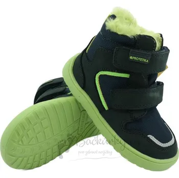 Dívčí obuv Zimní barefoot dětská obuv Protetika Gero Green - vel. 34