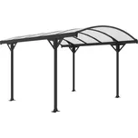 Rojaplast ALLENA Hliníkový přístřešek na auto ALLEN A - 366x302x230 cm