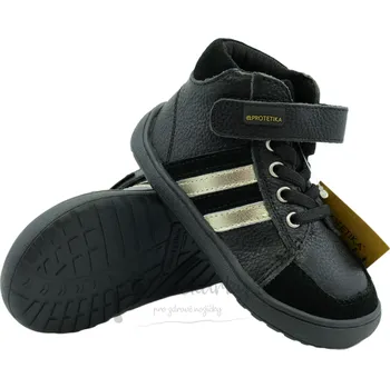 Chlapecké polobotky Dětské celoroční barefoot boty Protetika Gerka Black - vel. 27