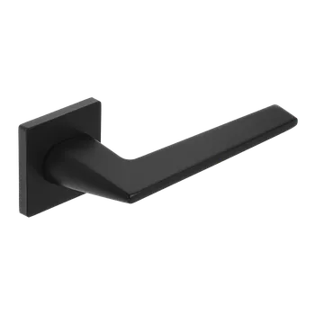 Dveřní kování Kuchinox Mursia, klika na dveře, černá matná, LAV-KMU_900A