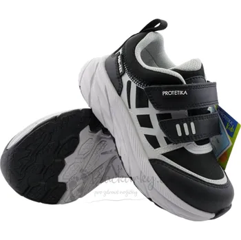 Chlapecké polobotky Dětská celoroční obuv Protetika TIESTO black - vel. 27