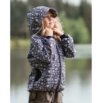 Dětská softshellová bunda zateplená Jožánek pandy