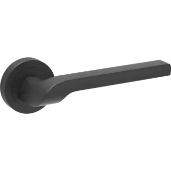 Dveřní kování Kuchinox Luga II, klika na dveře, černá matná, LAV-KS2_900A