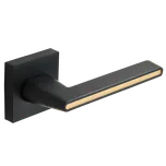 Kuchinox Elika, klika na dveře, černá-zlatá, LAV-KAE_900K