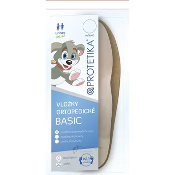 Vložka do bot Dětské ortopedické vložky do bot Protetika - kůže - vel. 27