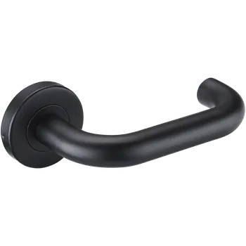 Dveřní kování Kuchinox Lagos, klika na dveře, černá matná, LAV-KGL_900A