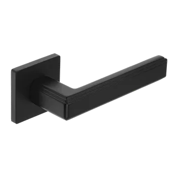 Dveřní kování Kuchinox Tessera, klika na dveře, černá matná, LAV-KEA_900A