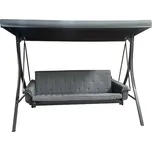 Rojaplast YN8094 MADRID zahradní houpačka kovová - šedá