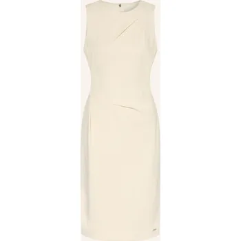 Dámské šaty Calvin Klein Dámské Jerseyové Pouzdrové Šaty, krémová, 36