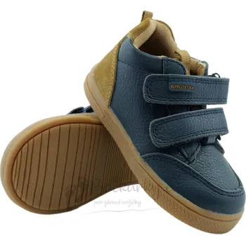 Chlapecké polobotky Dětské celoroční boty Protetika KAMY denim - vel. 21
