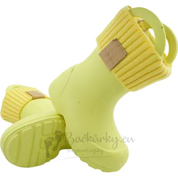 Chlapecké holínky Dětské zateplené holínky D.D.STEP I106-52295 Sunrise gold - vel. 30-31