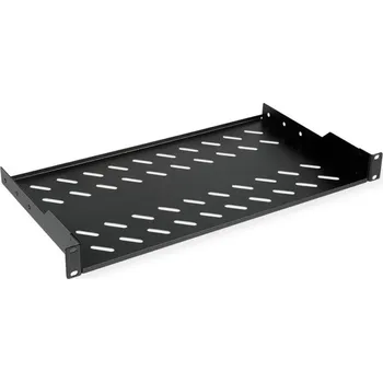 Rozvaděč Roline 19" police 1U, 250 mm, max. 15 kg, černá