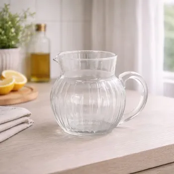 Strömshaga Skleněný džbán s pruhy Malý