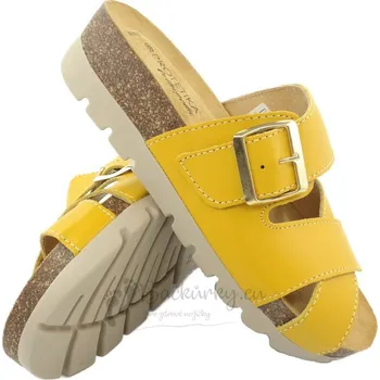 Dámské pantofle Pantofle Protetika ORS T 19 žlutá vzor 70 - vel. 36