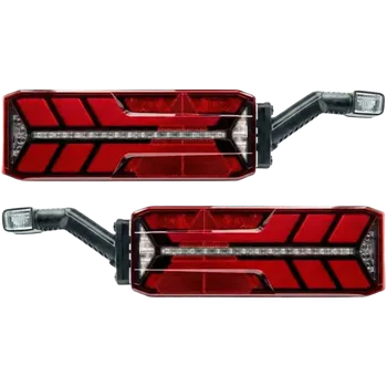 Zadní světlomet Zadní sdružená LED světla Aspöck EcoLED III 24V s obrysovým tykadlem (PÁR L+P)