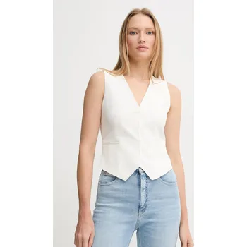 Dámská vesta Vesta Calvin Klein K20K208242 béžová 01X, vel. 36