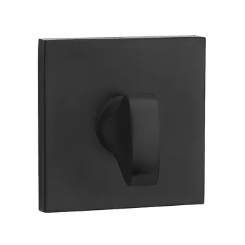 Dveřní kování Kuchinox Kuchinox, rozeta ke kličce pro WC zámek, černá matná, LAV-LK6_903R