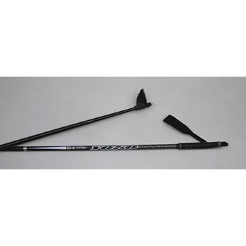 Běžkařská hole běž.hole YOKO AL černo/stříbrné - 85 cm Velikost: 85cm