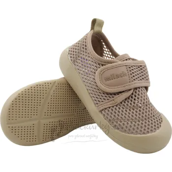Chlapecké sandály Milash barefoot Fun Shoes Béžová - vel. 30