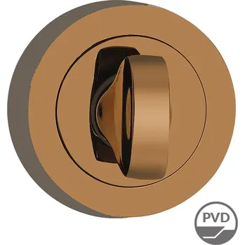 Dveřní kování Kuchinox Kuchinox, rozeta ke kličce pro WC zámek, měděná matná, LAV-LO1_803A