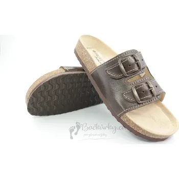 Chlapecké sandály Pantofle Protetika ORS T 13 hnědé - vel. 35