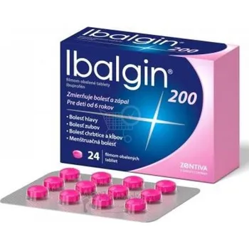 Lék Ibalgin 200 tbl flm 200 mg (blis. PVC/Al) 1x24 ks