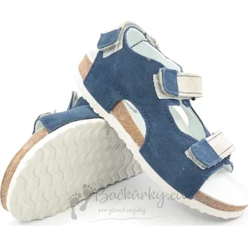 Chlapecké sandály Dětské sandály Protetika ORS T 27 modro-šedé - vel. 27