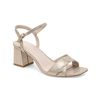 Dámské sandále Sandály Clara Barson WYL3662-1 Zlatá 38