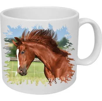 Moon River Kůň hrnek s koněm vzor 002 obsah 330 ml (hrneček s koněm)