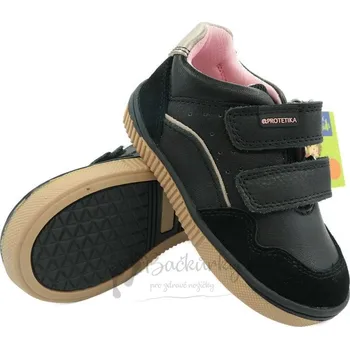 Chlapecké polobotky Dětské boty Protetika FANY Black - vel. 20