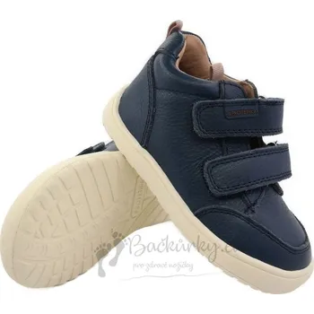 Chlapecké polobotky Dětské barefoot boty Protetika DERIL navy - vel. 19
